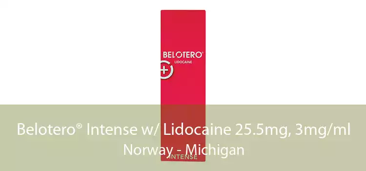 Belotero® Intense w/ Lidocaine 25.5mg, 3mg/ml Norway - Michigan