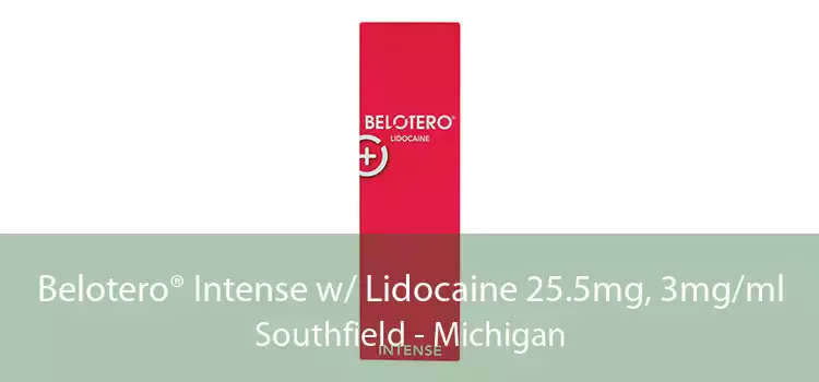 Belotero® Intense w/ Lidocaine 25.5mg, 3mg/ml Southfield - Michigan