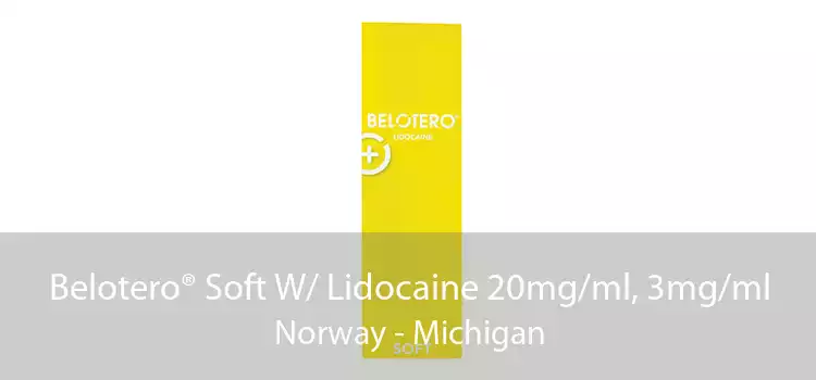 Belotero® Soft W/ Lidocaine 20mg/ml, 3mg/ml Norway - Michigan