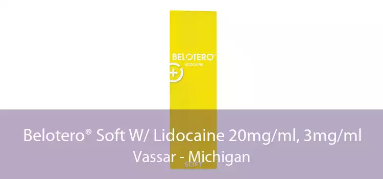 Belotero® Soft W/ Lidocaine 20mg/ml, 3mg/ml Vassar - Michigan