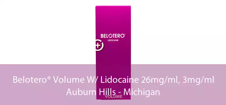 Belotero® Volume W/ Lidocaine 26mg/ml, 3mg/ml Auburn Hills - Michigan