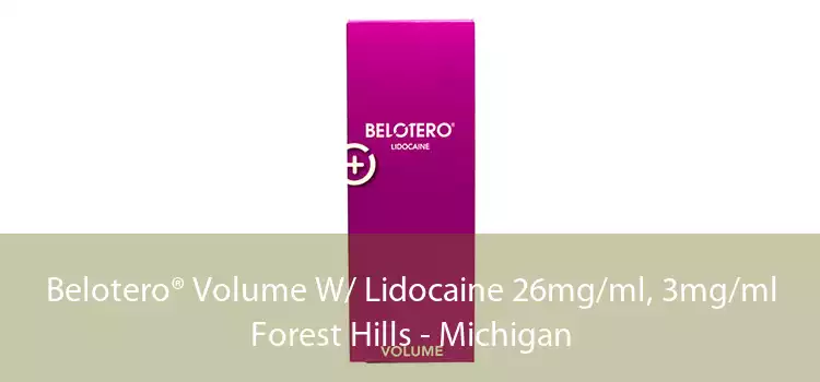 Belotero® Volume W/ Lidocaine 26mg/ml, 3mg/ml Forest Hills - Michigan
