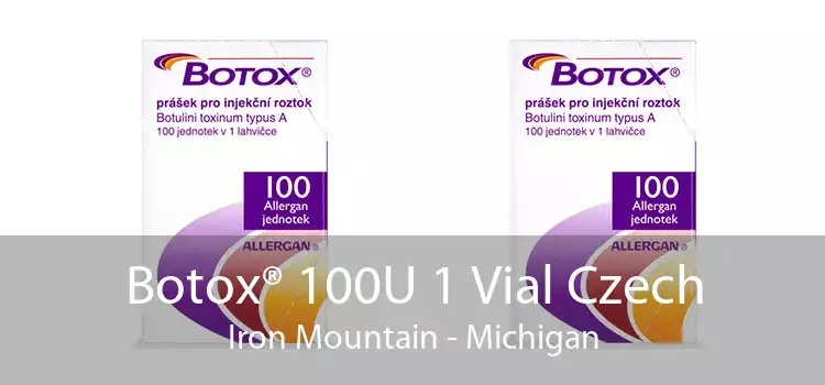 Botox® 100U 1 Vial Czech Iron Mountain - Michigan
