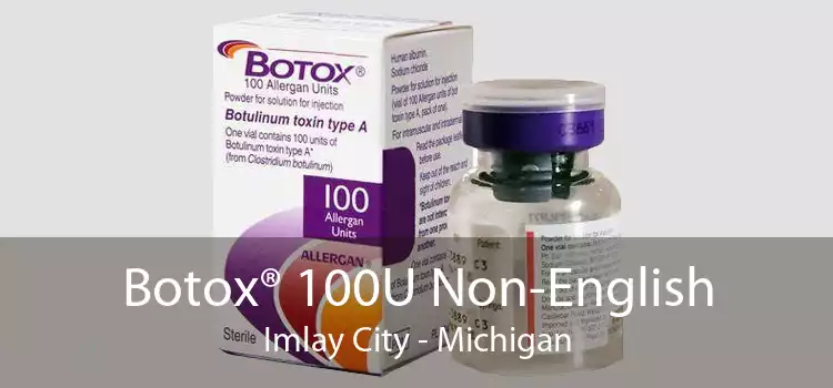 Botox® 100U Non-English Imlay City - Michigan