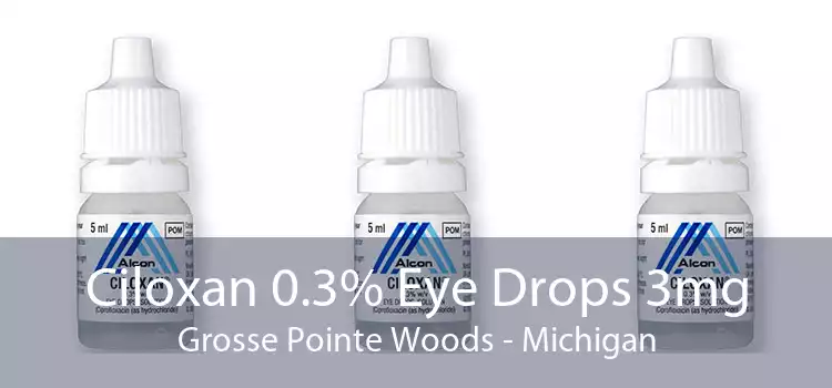 Ciloxan 0.3% Eye Drops 3mg Grosse Pointe Woods - Michigan