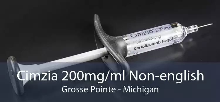 Cimzia 200mg/ml Non-english Grosse Pointe - Michigan