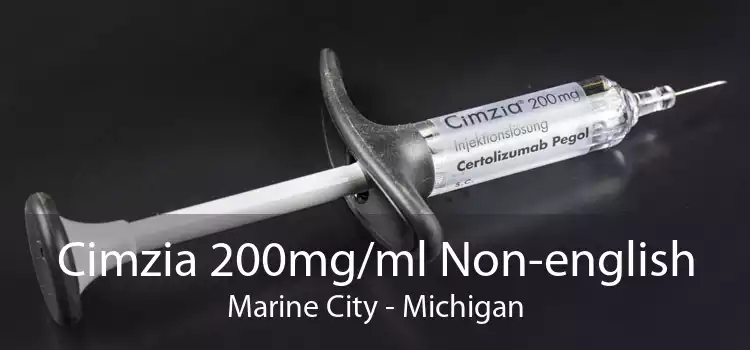 Cimzia 200mg/ml Non-english Marine City - Michigan