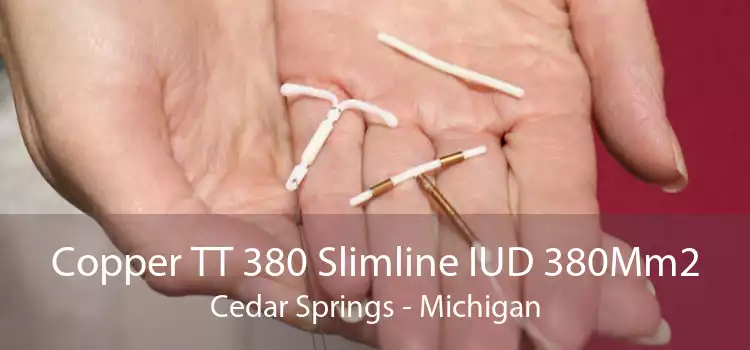 Copper TT 380 Slimline IUD 380Mm2 Cedar Springs - Michigan