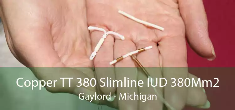 Copper TT 380 Slimline IUD 380Mm2 Gaylord - Michigan