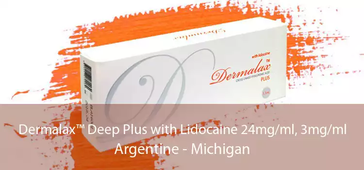 Dermalax™ Deep Plus with Lidocaine 24mg/ml, 3mg/ml Argentine - Michigan