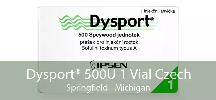 Dysport® 500U 1 Vial Czech Springfield - Michigan