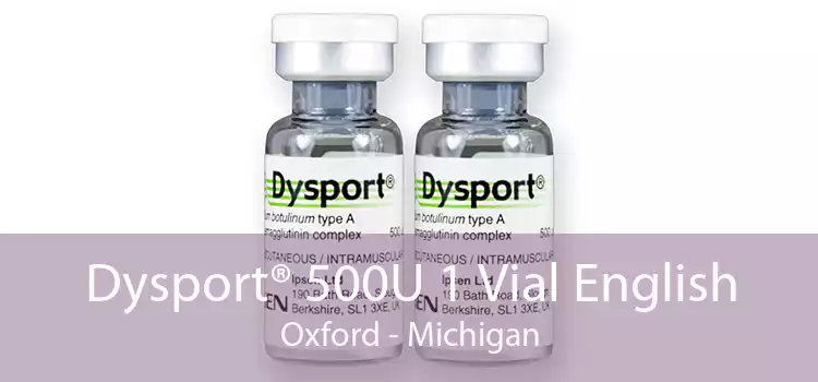 Dysport® 500U 1 Vial English Oxford - Michigan