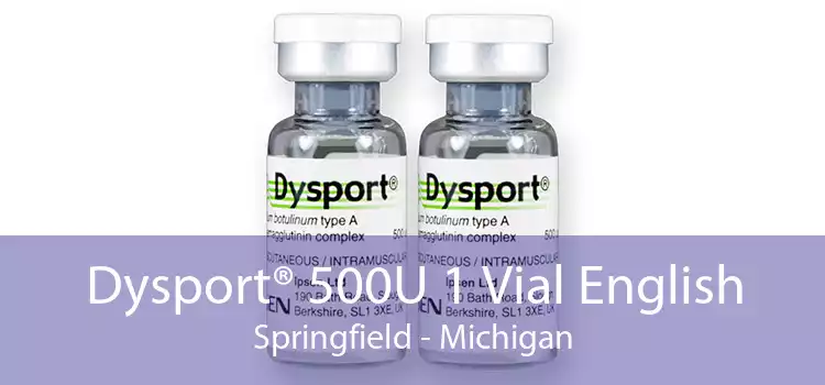 Dysport® 500U 1 Vial English Springfield - Michigan