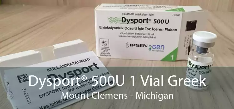 Dysport® 500U 1 Vial Greek Mount Clemens - Michigan