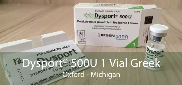 Dysport® 500U 1 Vial Greek Oxford - Michigan