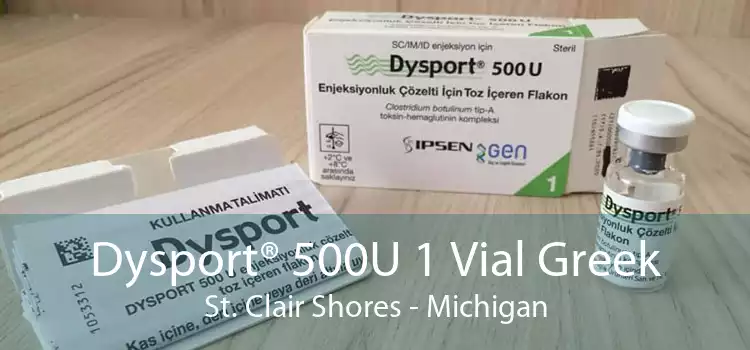 Dysport® 500U 1 Vial Greek St. Clair Shores - Michigan