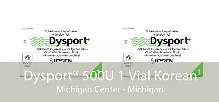 Dysport® 500U 1 Vial Korean Michigan Center - Michigan