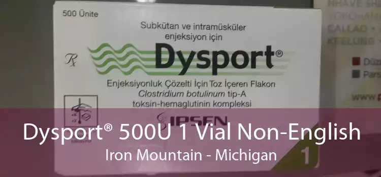Dysport® 500U 1 Vial Non-English Iron Mountain - Michigan