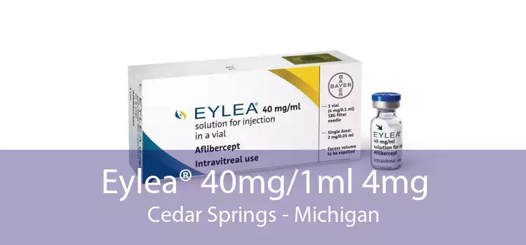 Eylea® 40mg/1ml 4mg Cedar Springs - Michigan