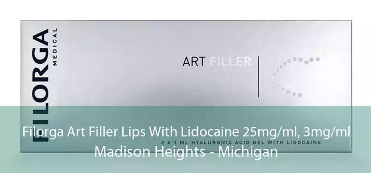 Filorga Art Filler Lips With Lidocaine 25mg/ml, 3mg/ml Madison Heights - Michigan