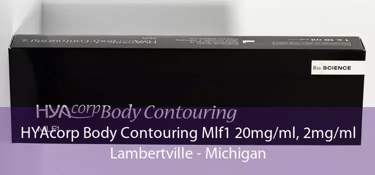 HYAcorp Body Contouring Mlf1 20mg/ml, 2mg/ml Lambertville - Michigan