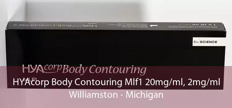 HYAcorp Body Contouring Mlf1 20mg/ml, 2mg/ml Williamston - Michigan