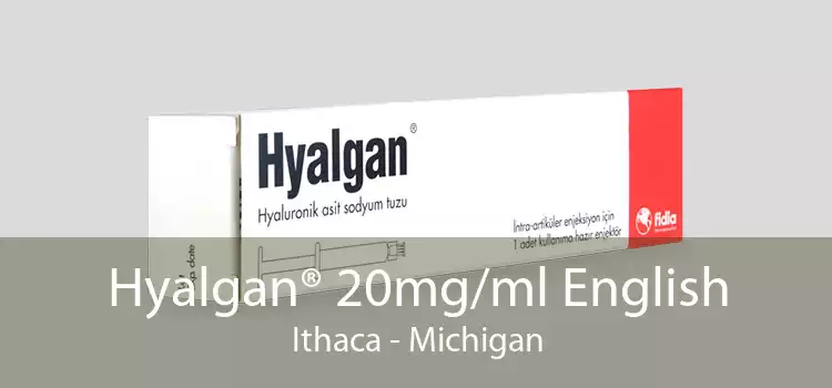 Hyalgan® 20mg/ml English Ithaca - Michigan