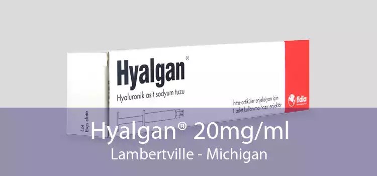 Hyalgan® 20mg/ml Lambertville - Michigan