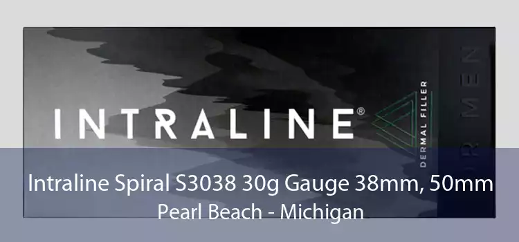 Intraline Spiral S3038 30g Gauge 38mm, 50mm Pearl Beach - Michigan