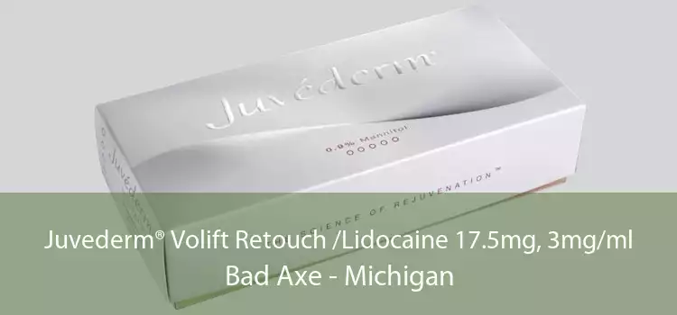 Juvederm® Volift Retouch /Lidocaine 17.5mg, 3mg/ml Bad Axe - Michigan