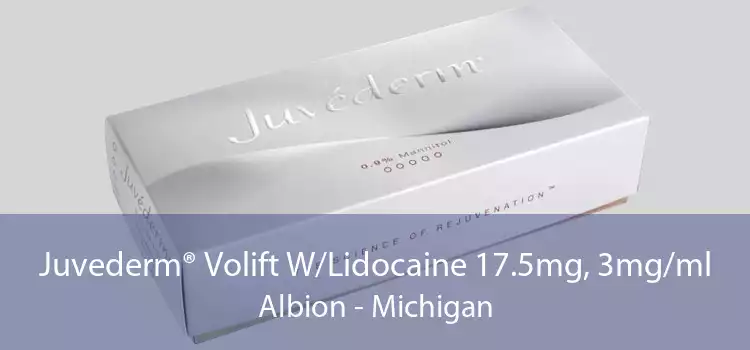 Juvederm® Volift W/Lidocaine 17.5mg, 3mg/ml Albion - Michigan