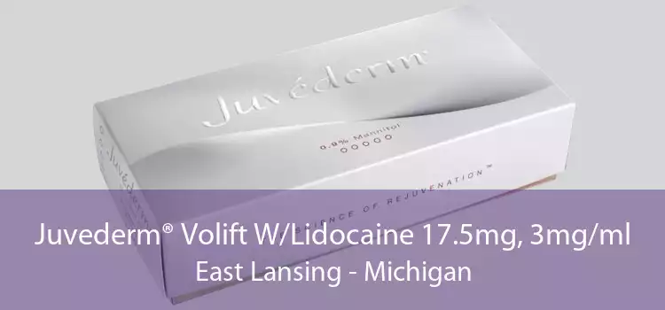 Juvederm® Volift W/Lidocaine 17.5mg, 3mg/ml East Lansing - Michigan