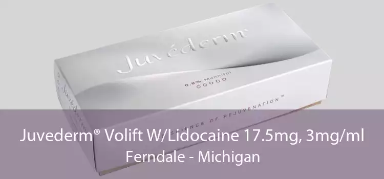 Juvederm® Volift W/Lidocaine 17.5mg, 3mg/ml Ferndale - Michigan