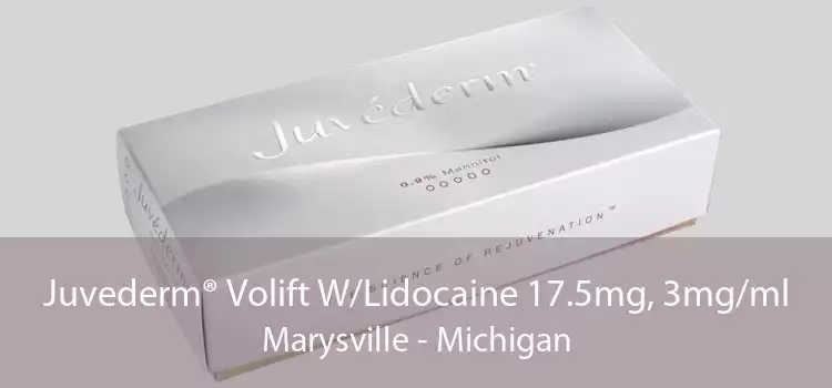 Juvederm® Volift W/Lidocaine 17.5mg, 3mg/ml Marysville - Michigan