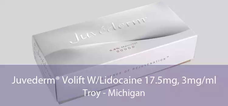 Juvederm® Volift W/Lidocaine 17.5mg, 3mg/ml Troy - Michigan