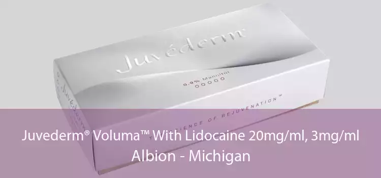 Juvederm® Voluma™ With Lidocaine 20mg/ml, 3mg/ml Albion - Michigan
