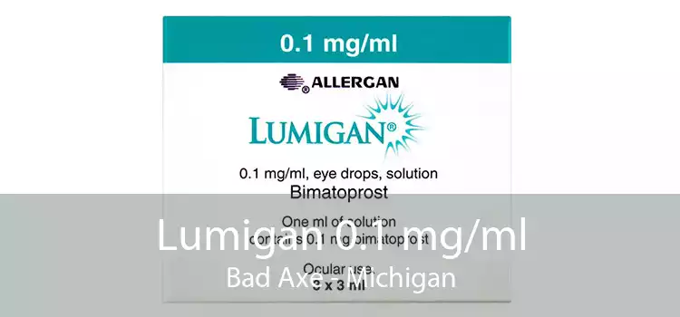 Lumigan 0.1 mg/ml Bad Axe - Michigan