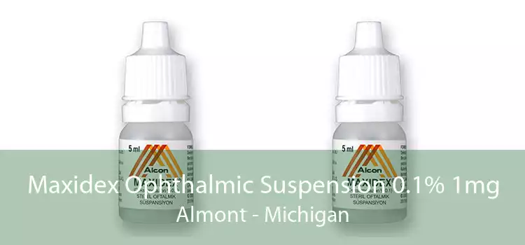 Maxidex Ophthalmic Suspension 0.1% 1mg Almont - Michigan