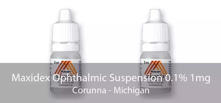 Maxidex Ophthalmic Suspension 0.1% 1mg Corunna - Michigan