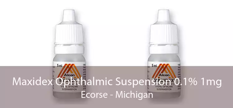 Maxidex Ophthalmic Suspension 0.1% 1mg Ecorse - Michigan