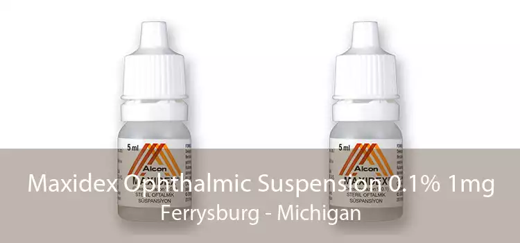 Maxidex Ophthalmic Suspension 0.1% 1mg Ferrysburg - Michigan