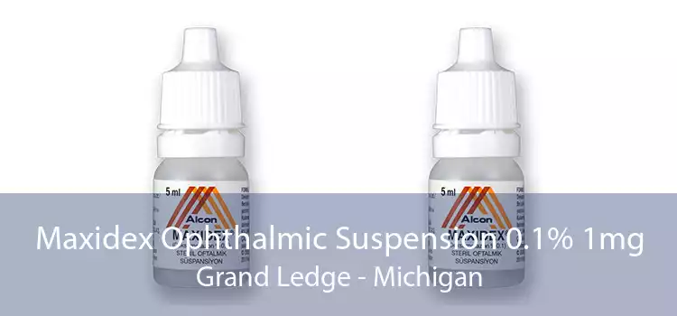 Maxidex Ophthalmic Suspension 0.1% 1mg Grand Ledge - Michigan