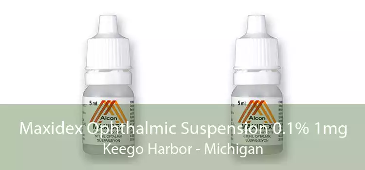 Maxidex Ophthalmic Suspension 0.1% 1mg Keego Harbor - Michigan