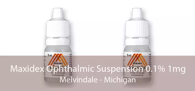 Maxidex Ophthalmic Suspension 0.1% 1mg Melvindale - Michigan