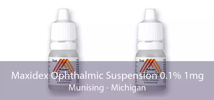 Maxidex Ophthalmic Suspension 0.1% 1mg Munising - Michigan