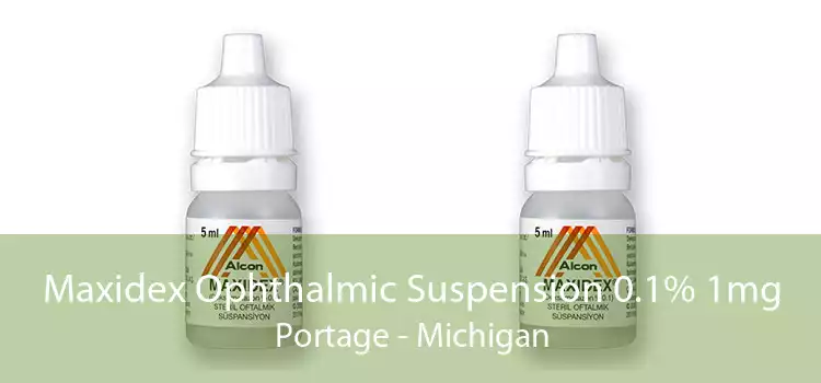 Maxidex Ophthalmic Suspension 0.1% 1mg Portage - Michigan