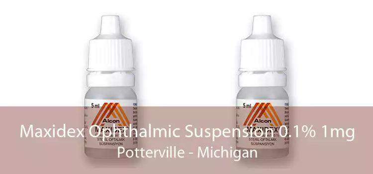 Maxidex Ophthalmic Suspension 0.1% 1mg Potterville - Michigan