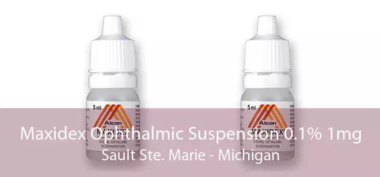 Maxidex Ophthalmic Suspension 0.1% 1mg Sault Ste. Marie - Michigan