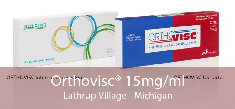 Orthovisc® 15mg/ml Lathrup Village - Michigan