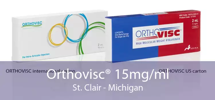 Orthovisc® 15mg/ml St. Clair - Michigan